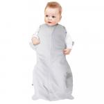 Sac de dormit Fun Animal 2 in 1 pinguin silver 3-6 luni Wallaboo