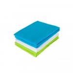 Set 6 scutece absorbante refolosibile multicolore pentru baieti 65x65 cm Jollein