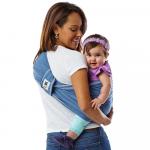 Sistem purtare Baby Ktan Baby Carrier Original Cotton Denim marimea XS