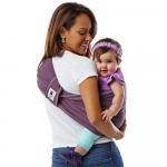 Sistem purtare Baby Ktan Baby Carrier Original Cotton Eggplant marimea S