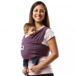 Sistem purtare Baby Ktan Baby Carrier Original Cotton Eggplant marimea XS