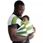 Sistem purtare Baby Ktan Baby Carrier Print Olive Stripe marimea M