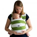 Sistem purtare Baby Ktan Baby Carrier Print Olive Stripe marimea XS
