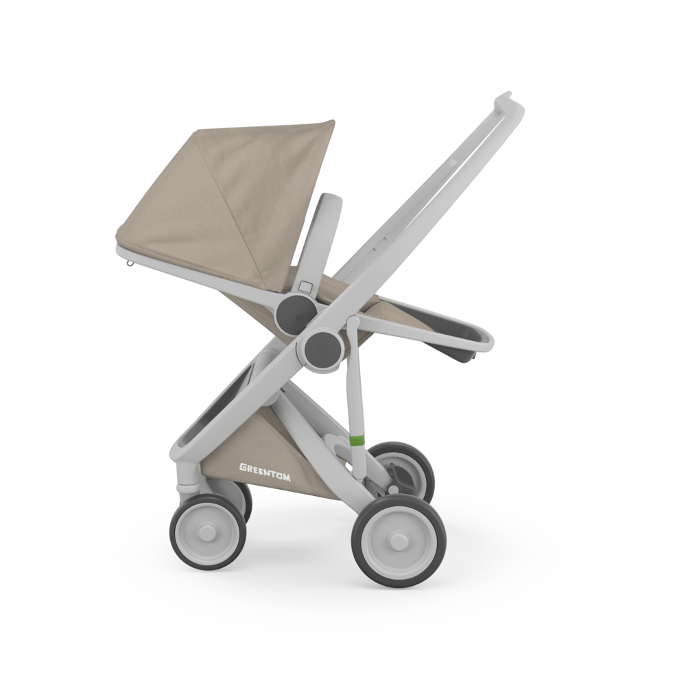 Carucior 2 in 1 100 Ecologic Grey Sand - 3 | YEO