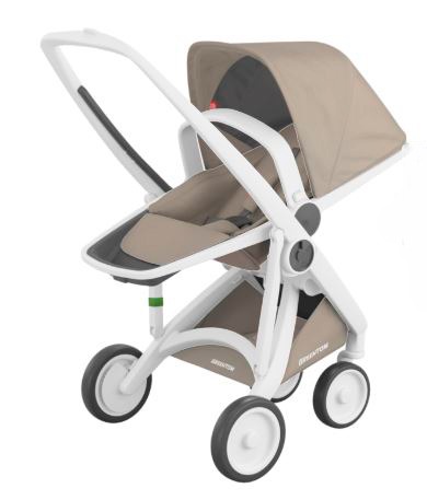 Carucior 2 In 1 100 Ecologic White Sand - 2 | YEO