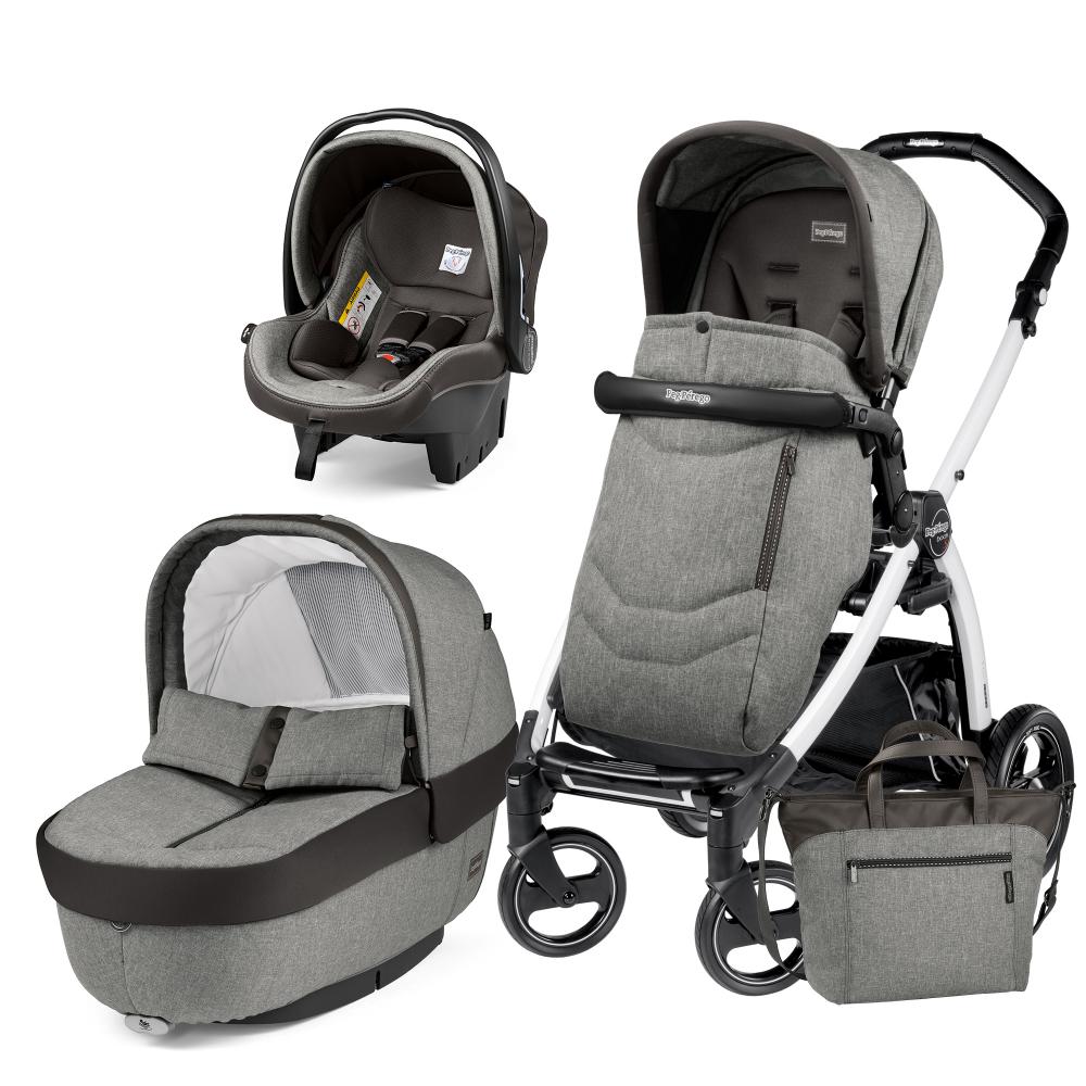 Carucior 3 in 1 Peg Perego Book Plus S BlackWhite Team Atmosphere