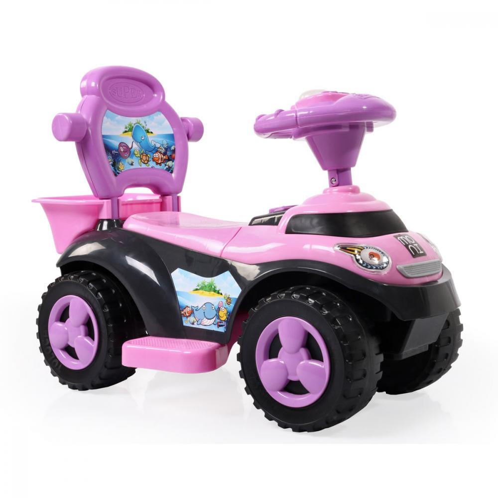 Masinuta de impins 2 in 1 ocean car pink