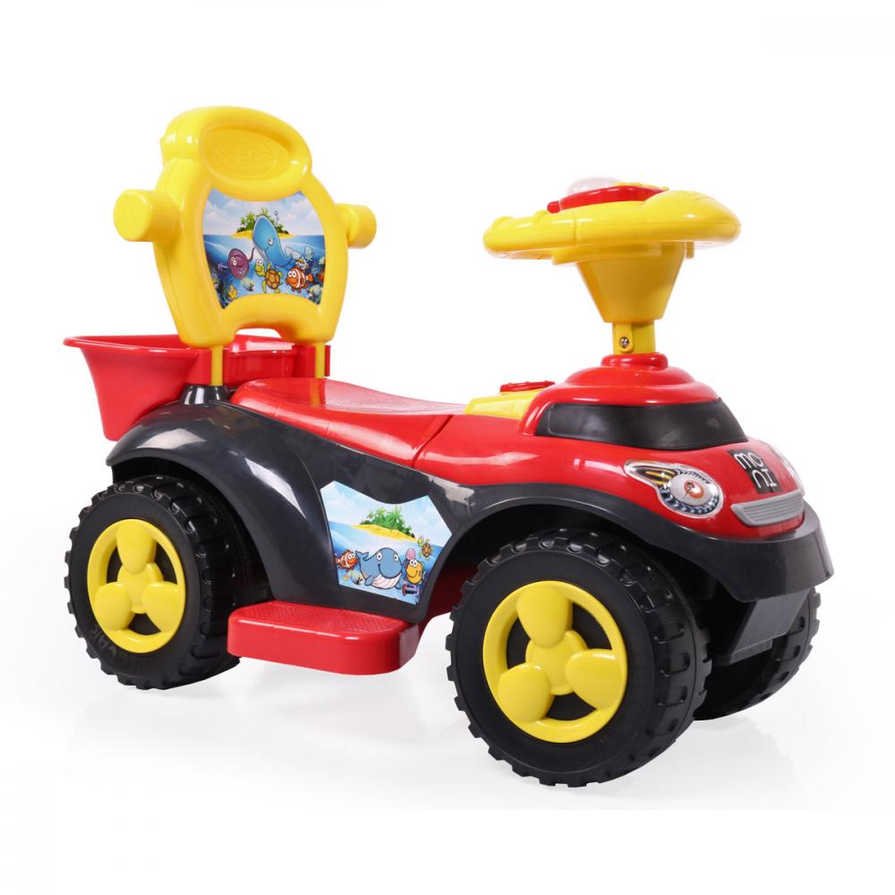 Masinuta de impins 2 in 1 ocean car red