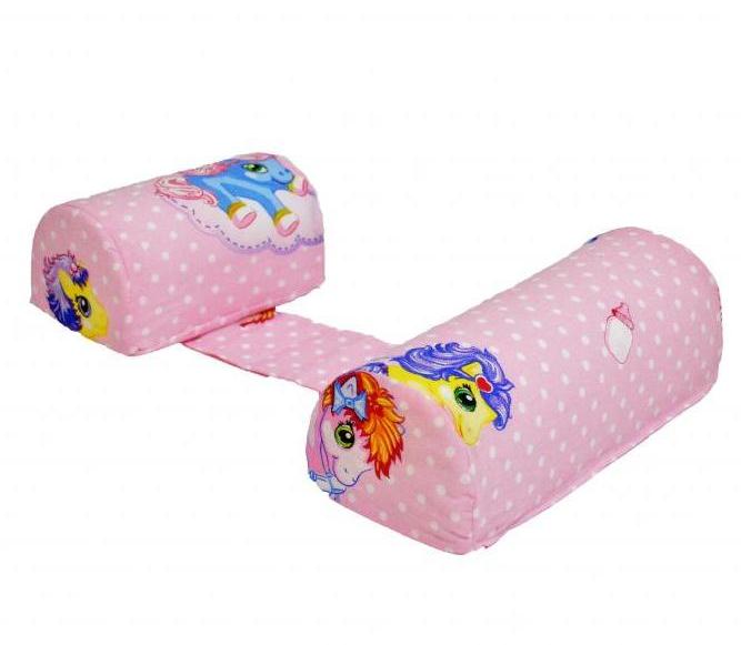 Perna anti-rasucire si pozitionare bebelusi pink pony