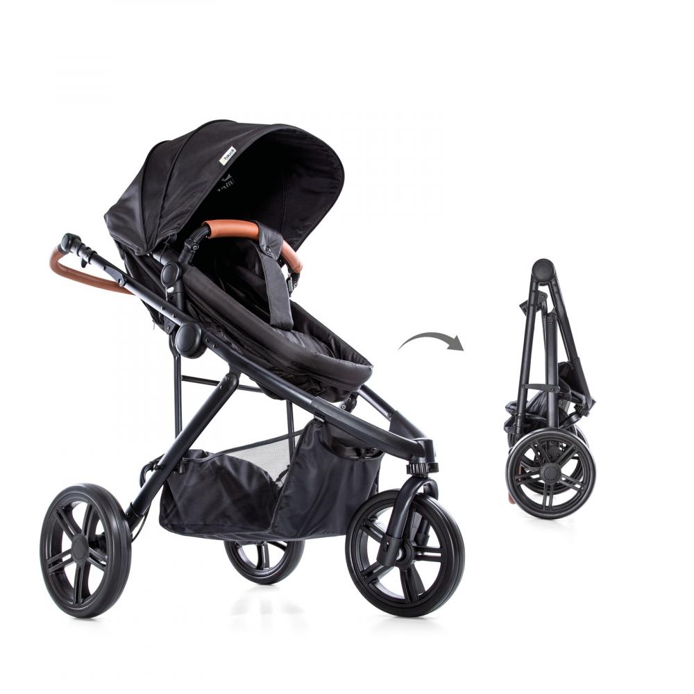 Set Carucior Pacific 3 Shopn Drive Caviar - 2