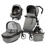 Carucior 3 in 1 Peg Perego Book Plus 51 Black&White Team Atmosphere