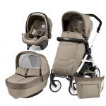 Carucior 3 in 1 Peg Perego Book Plus 51 Black&White Team Cream