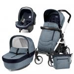 Carucior 3 in 1 Peg Perego Book Plus 51 Black&White Team Horizon