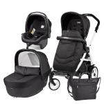 Carucior 3 in 1 Peg Perego Book Plus 51 Black&White Team Onyx