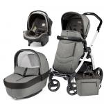 Carucior 3 in 1 Peg Perego Book Plus S Black&White Team Atmosphere