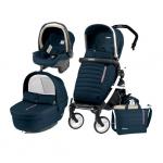 Carucior 3 in 1 Peg Perego Book Plus 51 Black&White Breeze Blue
