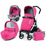 Carucior 3 in 1 Peg Perego Book Plus 51 S Black&White Breeze Bear Coral