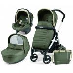 Carucior 3 in 1 Peg Perego Book Plus 51 S Black&White Breeze Kaki