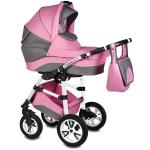 Carucior Flamingo Easy Drive 3 in 1 Vessanti Pink