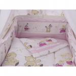 Lenjerie Teddy Play Pink M2 5+1 piese M2 120x60 cm