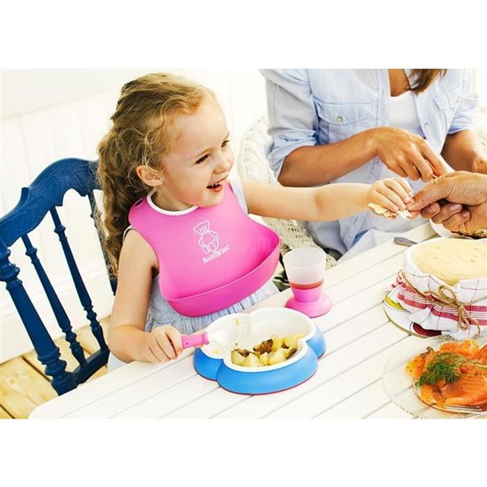 Set pentru alimentatie baby feeding set pink