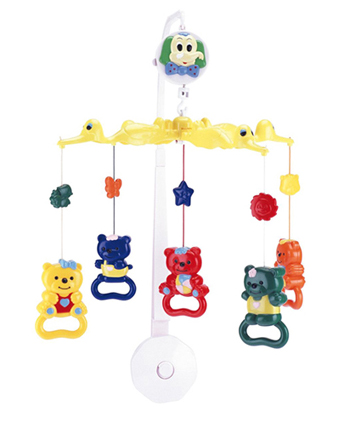 Carusel musical plastic ursuleti
