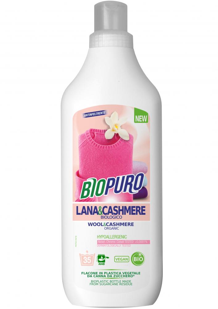Detergent hipoalergen pentru lana matase si casmir bio 1 L