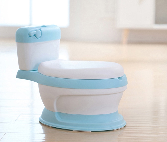 Olita educationala Little Mom Simulation Potty Blue - 1 | YEO