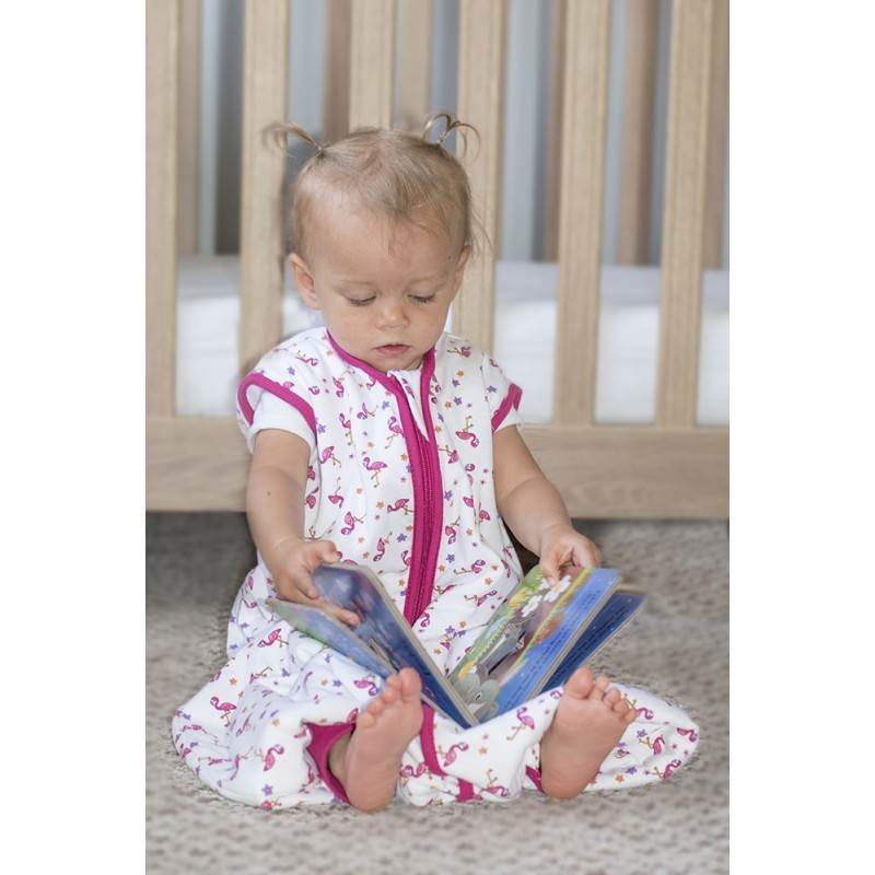 Sac de dormit cu picioruse flamingo 2-3 ani 1.0 tog
