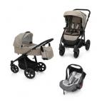 Carucior multifunctional 3 in 1 Baby Design Lupo Comfort 09 Beige 2018