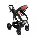 Carucior transformabil 2 in 1 Moni Pavo New Pearl