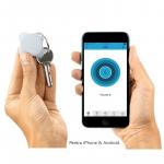 Localizator Bluetooth Lapa dispozitiv anti-pierdere si localizare rapida Culoare Alb