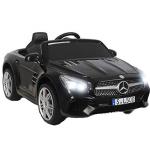 Masinuta electrica cu roti din cauciuc Mercedes Benz SL500 Black