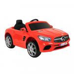 Masinuta electrica Mercedes Benz SL500 cu scaun de piele Red