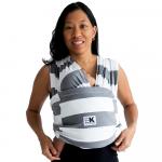 Sistem Purtare Baby Ktan Baby Carrier Print Charcola Stripe Marimea XS