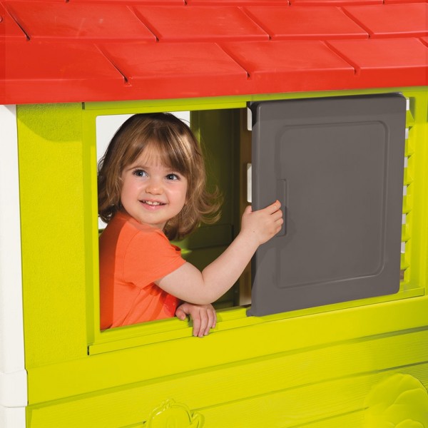 Casuta pentru copii Smoby Nature Playhouse - 1 | YEO