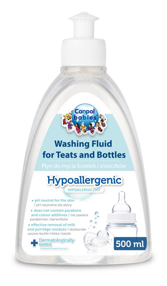 Detergent lichid pentru biberoane si tetine Canpol babies