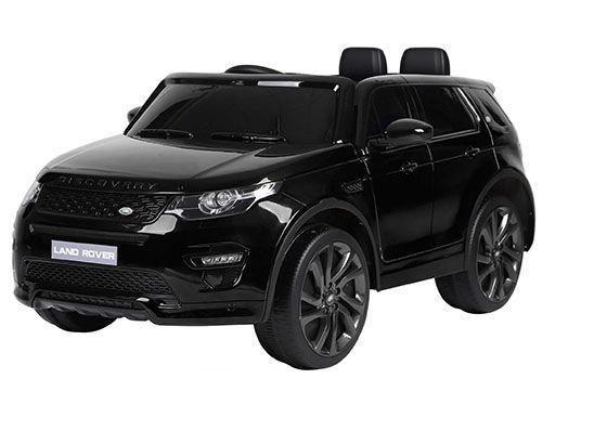 Masinuta electrica cu scaun de piele Land Rover Discovery Sport Black Black imagine 2022 protejamcopilaria.ro
