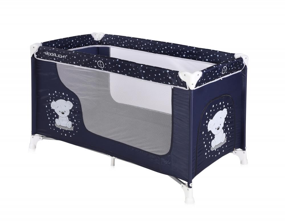 Pat pliant moonlight 1 nivel dark blue teddy bear