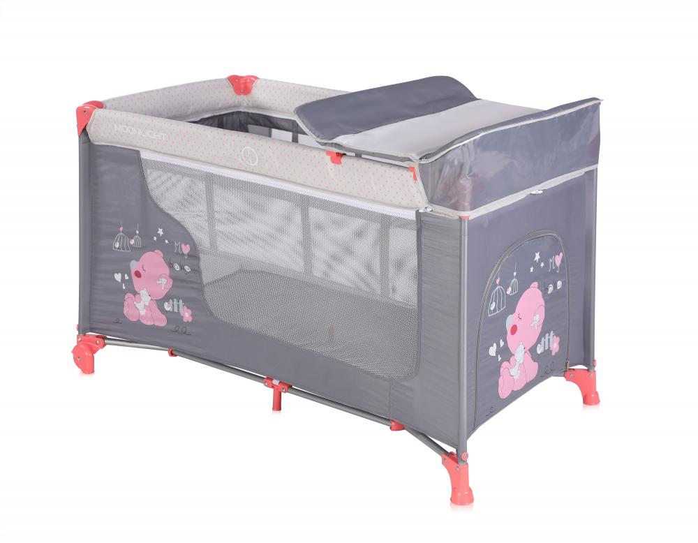 Pat pliant moonlight 2 nivele pink grey my baby