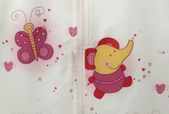 Sac de dormit 0.8 tog baby animals 140 cm