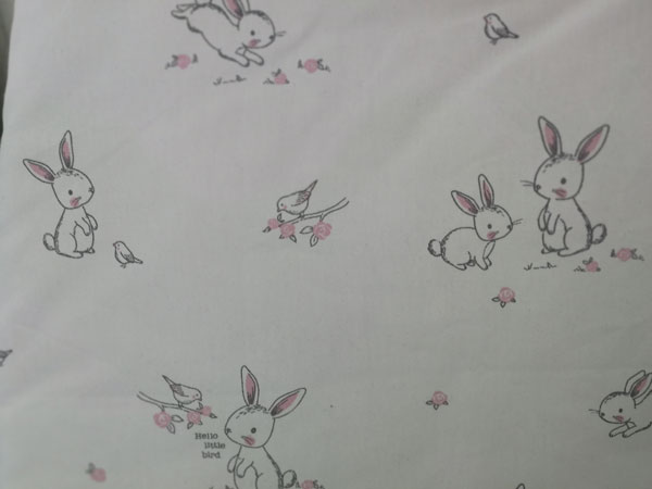 Sac de dormit 0.8 tog gradina cu iepurasi 85 cm