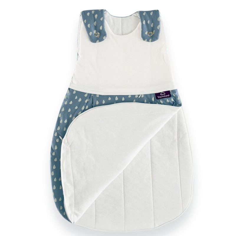 Sac de dormit 3 in 1 drops ocean blue 8086 cm