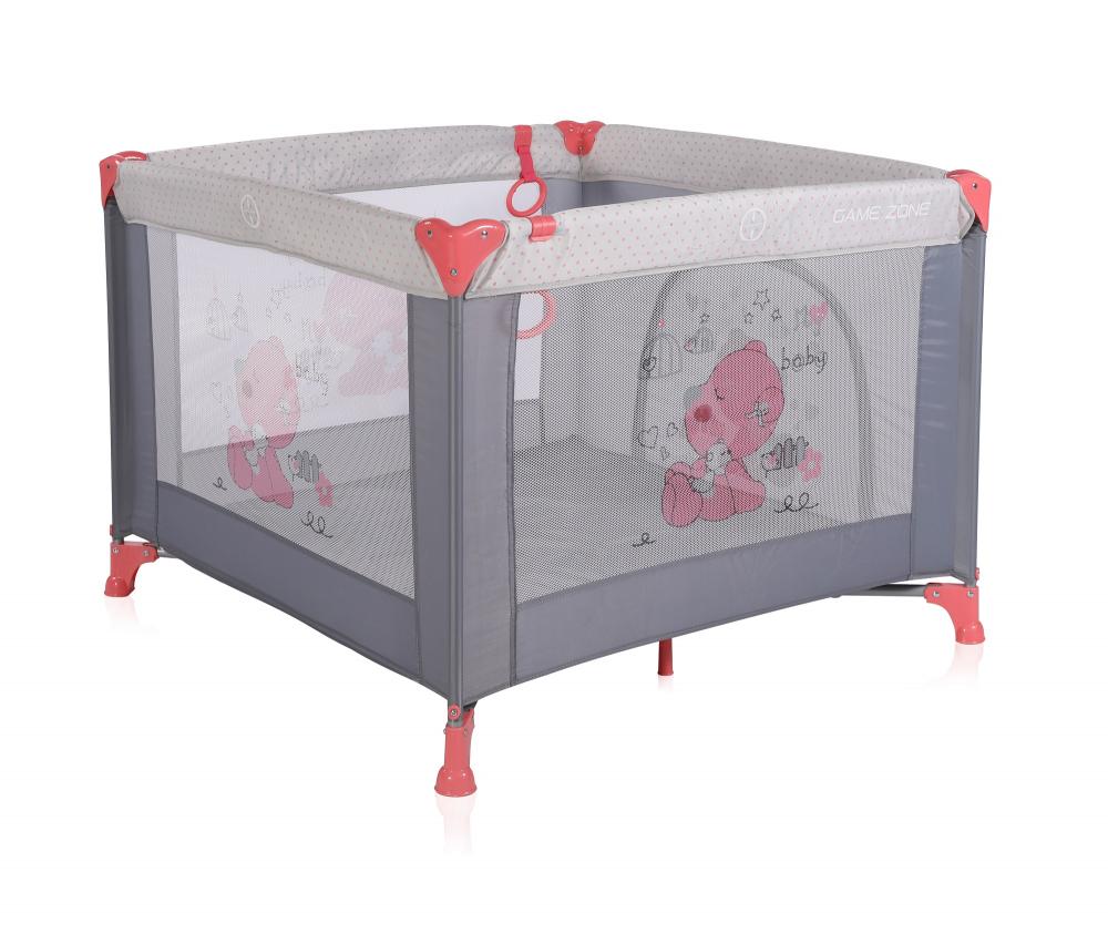 Tarc de joaca game zone pink grey my baby