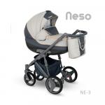 Carucior copii 3 in 1 Neso Camarelo Color NE-3
