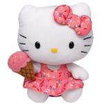 Plus Hello Kitty cu inghetata 15 cm Ty
