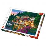 Puzzle Trefl 500 lacul Como Italia