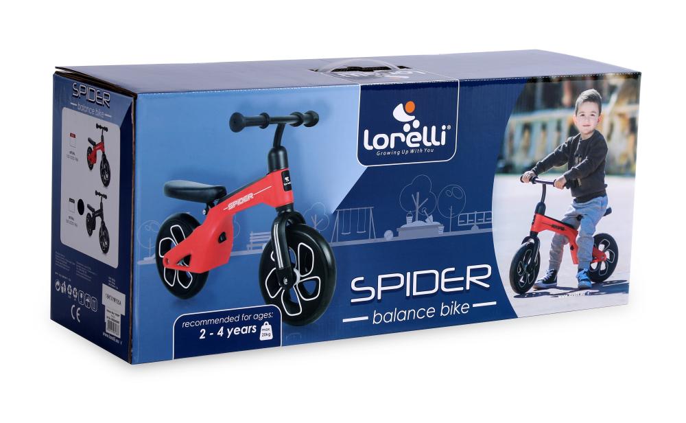 Bicicleta fara pedale Spider Red - 1