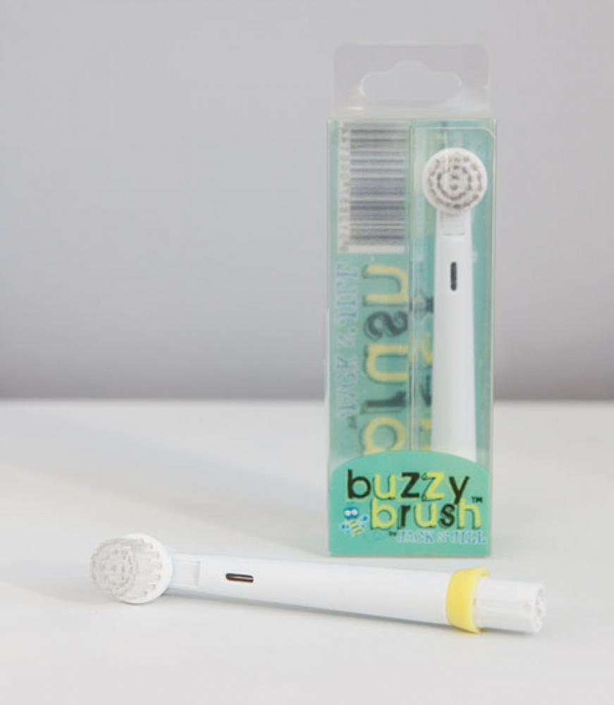 Capat periuta dinti electrica buzzy brush jack n jill - 2 bucati
