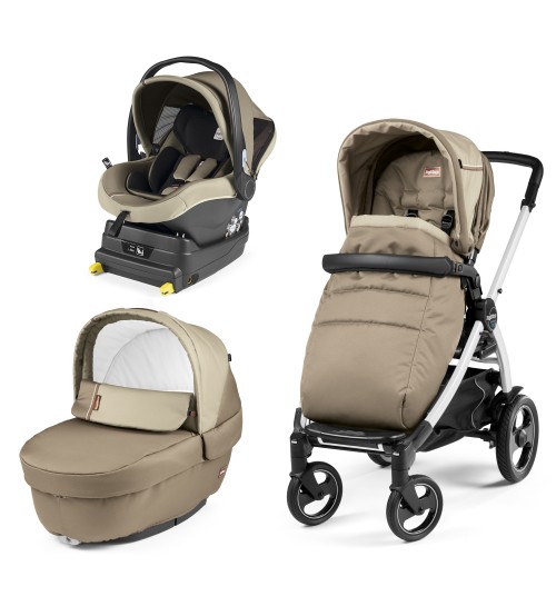 Carucior 3 in 1 Peg Perego Book Plus 51 S Titania i-Size Class Beige